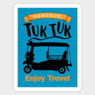 Enjoy Travel In Bangkok Sticker
